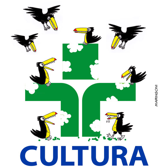 Ato contra privataria da Cultura