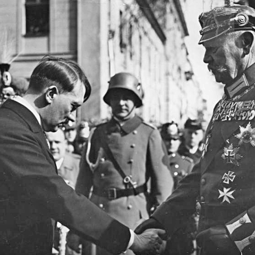 Tag von Potsdam, Adolf Hitler, Paul v. Hindenburg