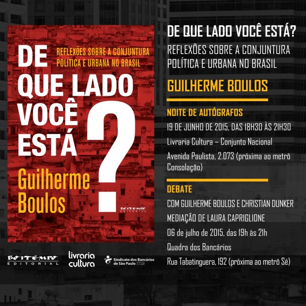 lançamento boulos_autógrafos + debate